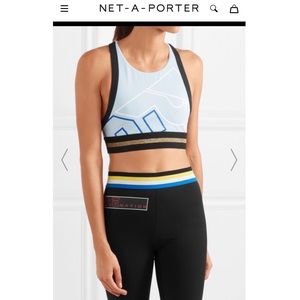 NWT P.E Nation Volley Sports Bra Light Blue